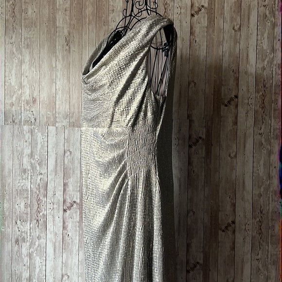 𝅺connected Apparel Silver Dress - Picture 3 of 9